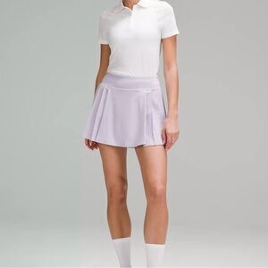 Lululemon - Side-Pleat HR Tennis Skirt - Lilac Ether